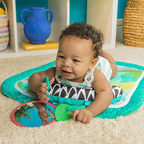 Bright Starts Totally Prop & Play Yemek Zamanı Bebek Aktivite Minderi, Yaş Yeni Doğan ve Üzeri