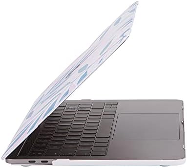Alternative view of MacBook Pro 13 inç M1 M2 Uyumlu Sert Kapak Kılıf | Desenli Üst Kapak Mat Yüzey | Alt+Üst Kapak | 360° Çizilmeye Dayanıklı Laptop Kılıf Flower 17