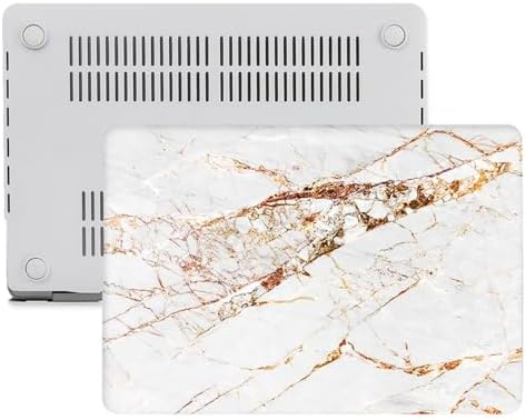 Alternative view of MacBook Air 13 inç M1 Kılıf A2337 A2179 A1932 Uyumlu Sert Kapak | Retina 2018-2020 Mermer Desenli Hardcase Koruyucu R-09