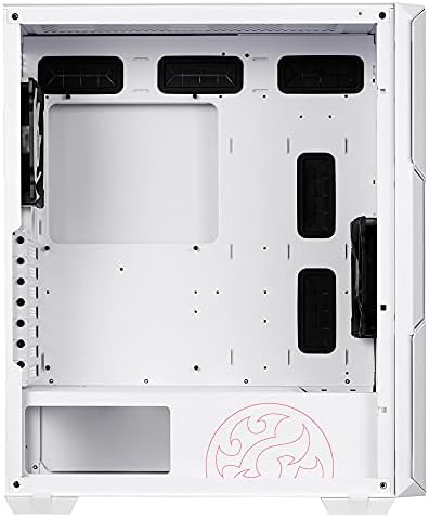 Alternative view of ADATA XPG STARKER AIR Mid-Tower PC Şasi, ATX/Micro ATX, Mini-ITX, Compact Size, Tempered Glass Panel, I/O USB 3.0 Port, Beyaz