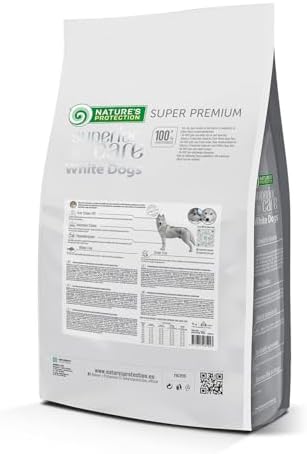 's Protection Care Beyaz Tüylü Köpekler İçin Tahılsız Beyaz Balıklı Tüm Irklar ve Tüm Yaşam Evreleri Köpek Maması 4kg