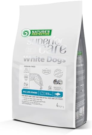 Alternative view of 's Protection Care Beyaz Tüylü Köpekler İçin Tahılsız Beyaz Balıklı Tüm Irklar ve Tüm Yaşam Evreleri Köpek Maması 4kg