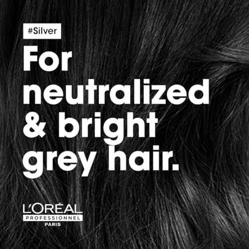 Alternative view of L'Oréal Professionnel Paris Serie Expert Silver Çok Açık Sarı, Gri Ve Beyaz Saçlar Için Renk Dengeleyici Mavi Şampuan 300ml