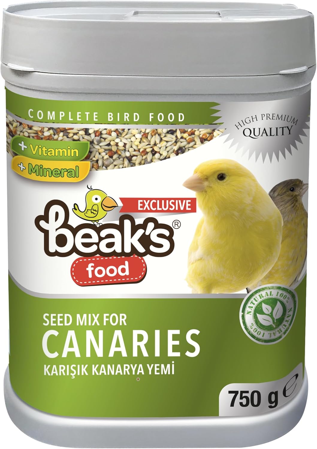 Alternative view of Beaks Meyveli 750 gr Kanarya Yemi