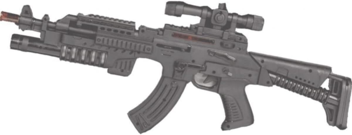 Alternative view of Sesli ve Isikli Counter Strike Tüfegi, Siyah