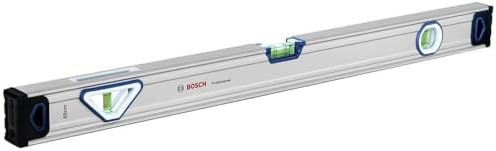 Professional 1600A01V3Y su terazisi (alüminyum gövde, sağlam uç kapakları), mavi, 60 cm