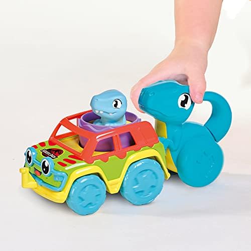 Alternative view of -TOOMIES E73251 Chase & Roll Raptors, Push-geçin, Dinozor Çocukları, Dünya, Eğitim Renkleri ve Ses, Bebek Boys & Girls için Oyuncak 12 Ay +, Çok Renkli