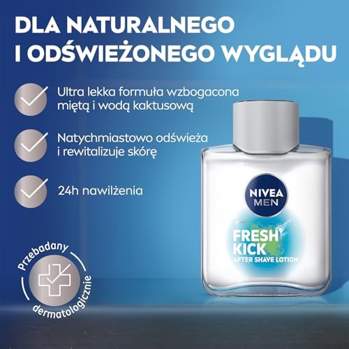 Men Kick Fresh Tıraş Sonrası Losyon 100 ml, Serinleten Ferahlık