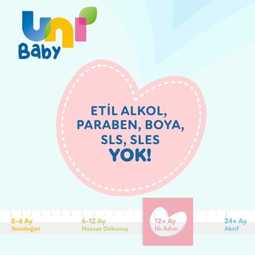 Uni Baby İlk Adım Aloe Veralı Islak Mendil (3 x 52 Adet)