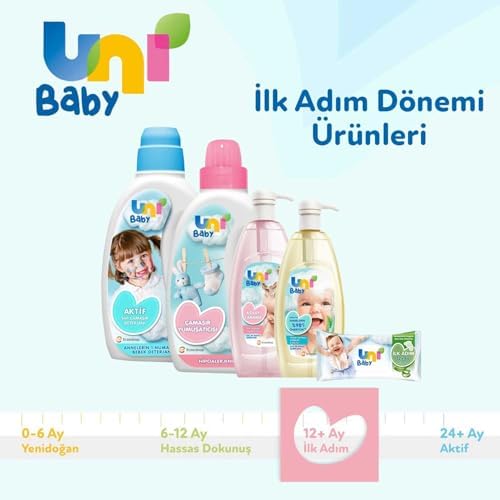 Alternative view of Uni Baby İlk Adım Aloe Veralı Islak Mendil (3 x 52 Adet)