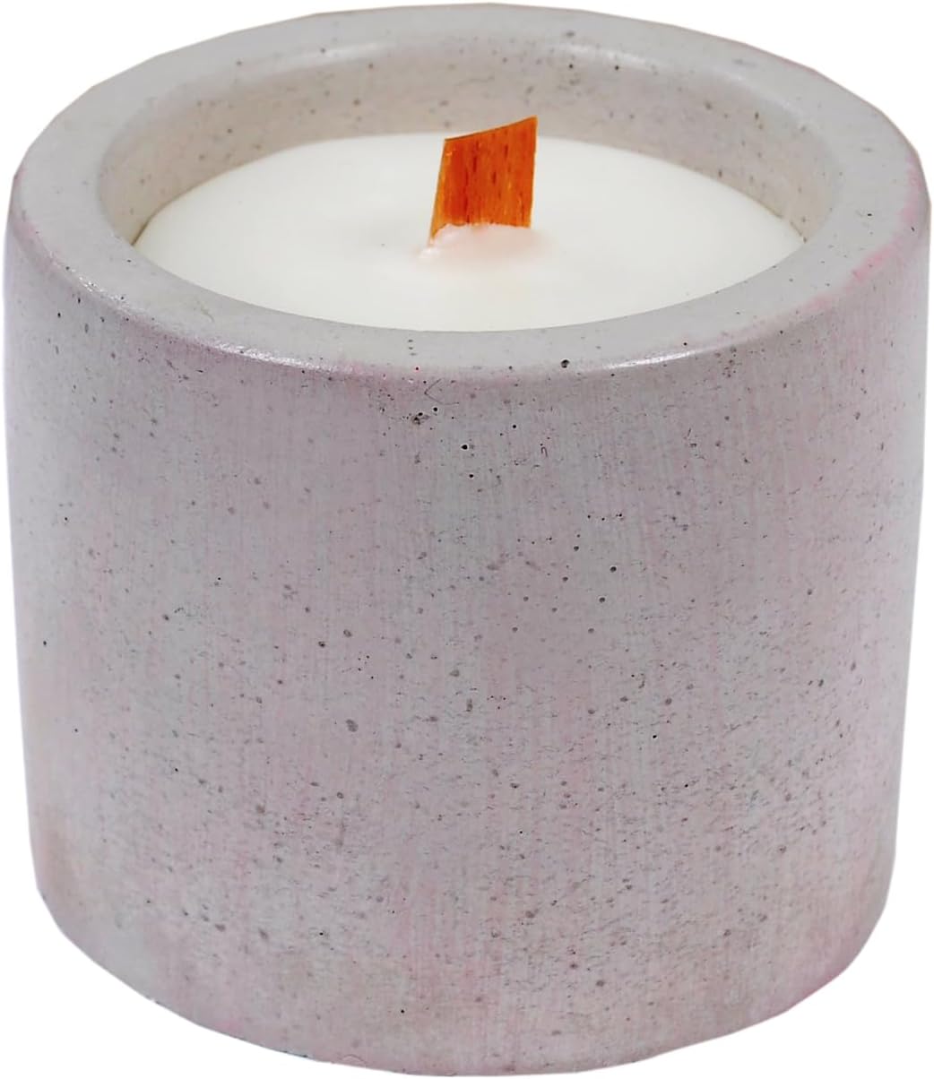 Vanilya Kokulu Mum bardak Mum 80 Gr