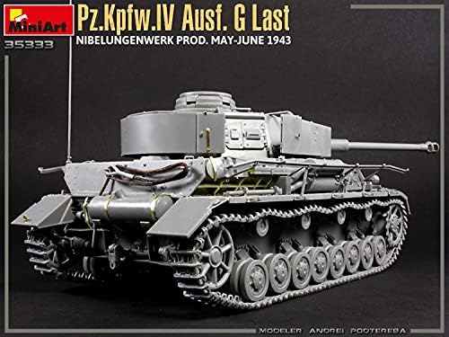 Alternative view of 35333 1:35 Pz.Kpfw.IV Ausf. G-/H-Early Nibelungenwerk Prod. (Mayıs-Haziran 1943) 2in1 Interior Kit