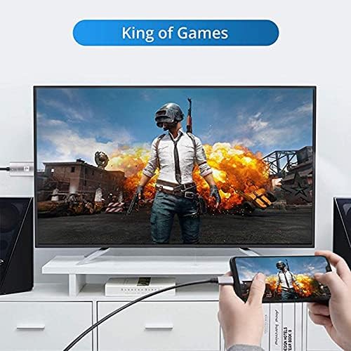 Alternative view of HC-01 Type-C to 4K Ultra Full HD HDMI USB-C Tak Çalıştır Görüntü Aktarım Kablosu-1.8m