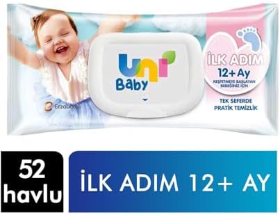 Alternative view of Uni Baby İlk Adım Islak Mendil 52'li
