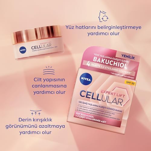 Cellular Expert Lift SPF30 Gelişmiş Yaşlanma Karşıtı Gündüz Yüz Kremi, 50 ml + Cellular Expert Lift Gelişmiş Yaşlanma Karşıtı Gece Yüz Kremi 50 ml