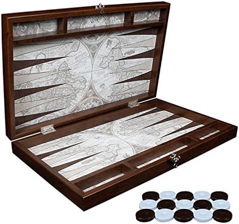 Gifthome Deri Tavla Antik Harita
