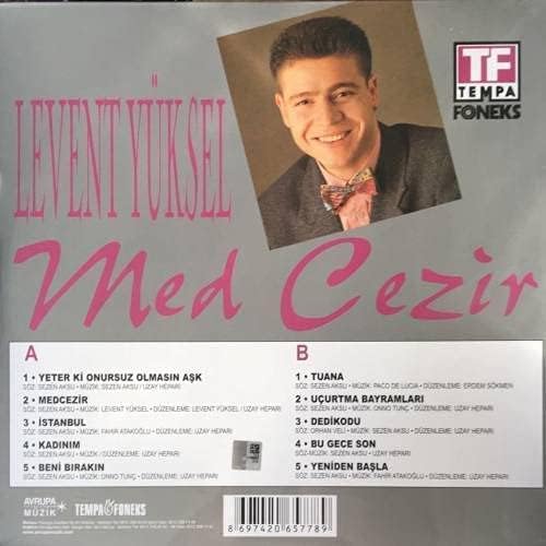 YÜKSEL - MED CEZİR - LP 33 Devir Plak