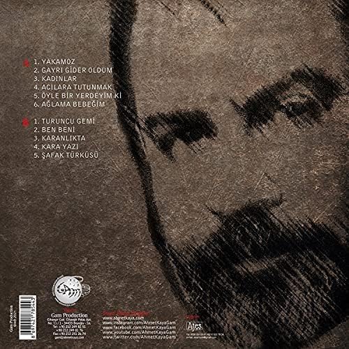 Ahmet Kaya - Yıldızlar ve Yakamoz - Plak - 33 Devir LP