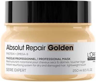 L'Oréal Professionnel Paris Serie Expert Absolut Repair Yıpranmış Saçlar Için Onarıcı Altın Maske 250ml