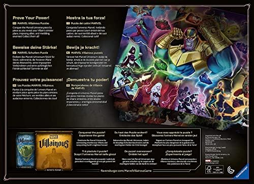 Alternative view of 169054 1000 Parçalı Puzzle Villains: Taskmaster