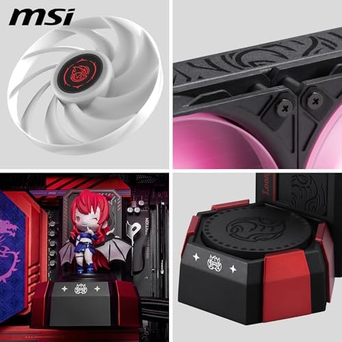 Alternative view of MSI CORELIQUID A17 MLG EDITION 360 MM ARGB GEN2 SIVI İŞLEMCİ SOĞUTUCUSU