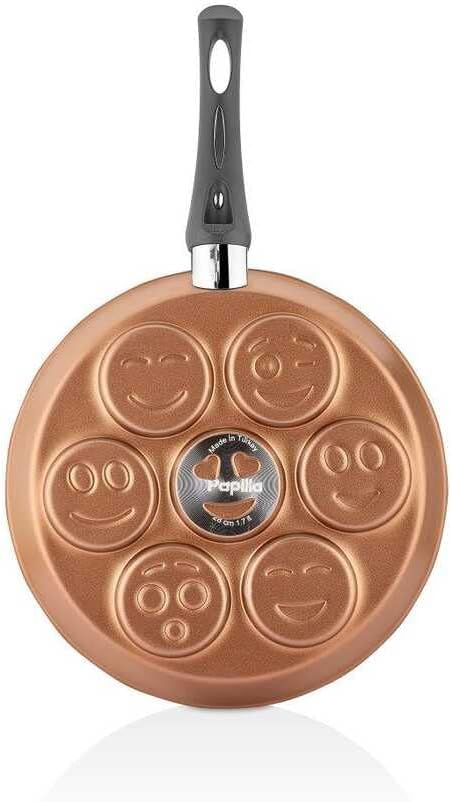 Alternative view of Redio 28cm Emoji Pankek Tavası Bakır