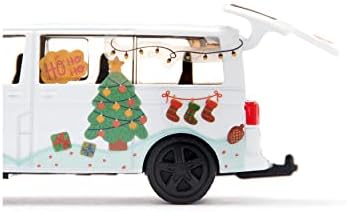 siku 6505, zanaat seti tarzı benim siku, VW T5 kardan adam, metal/plastik, beyaz, oyuncak araba, etiket levhası ile bireysel tasarım için