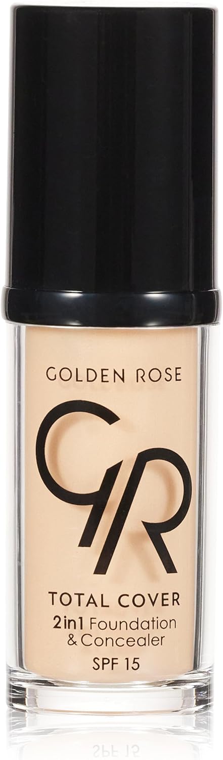 Alternative view of Total Cover 2 in 1 Foundation & Concealer Fondöten ve Kapatıcı No: 022