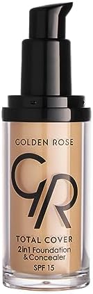Total Cover 2 in 1 Foundation & Concealer Fondöten ve Kapatıcı No: 021