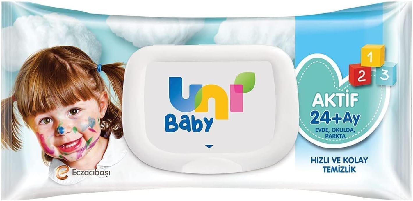 Alternative view of Uni Baby Aktif Islak Mendil 72 Yaprak