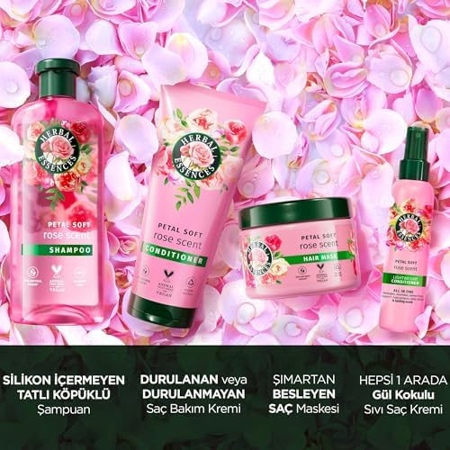 Alternative view of Herbal Essences Kadifemsi Yumuşaklık Gül Kokulu Saç Bakım Maskesi 300ml