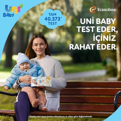 Alternative view of Uni Baby Yenidoğan 480 Yaprak Islak Mendil Beyaz (12 x 40 Adet)