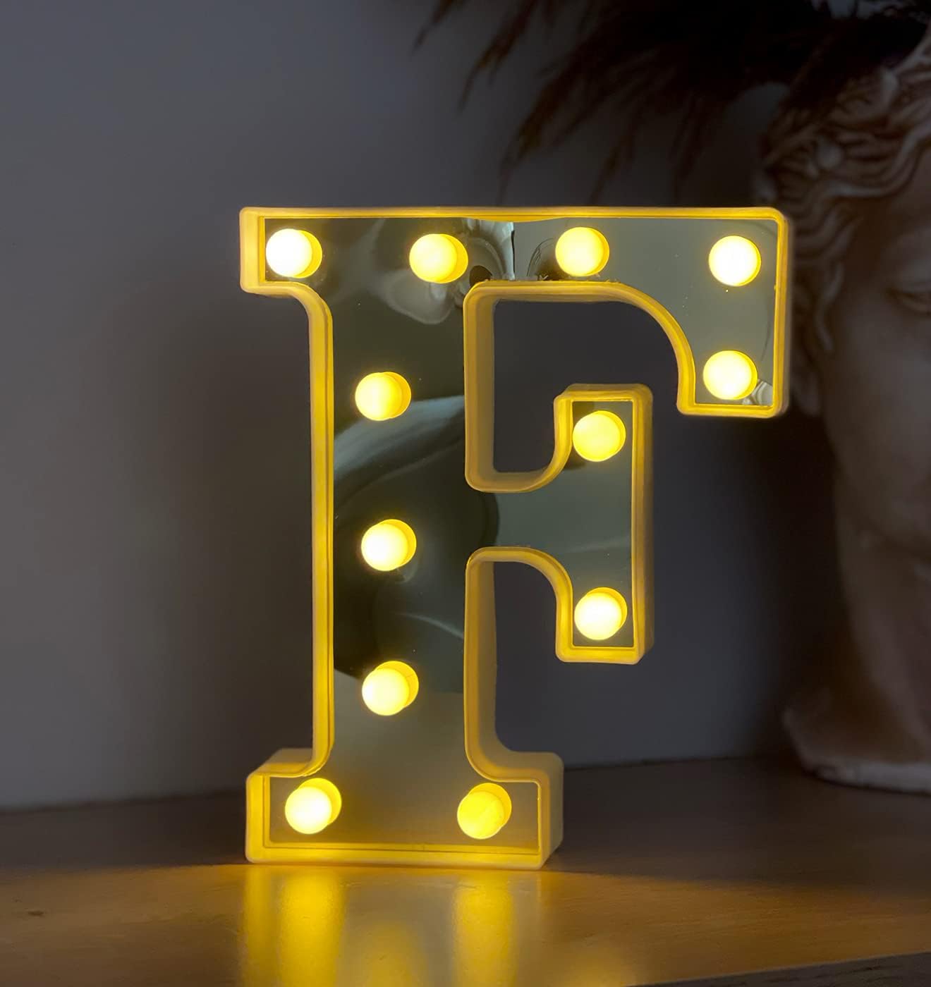 Alternative view of 3D Işıklı Led Harf Dekoratif Aydınlatma Büyük Boy F