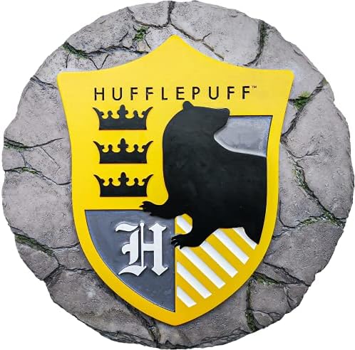 - Bahçe Dekoru - Potter Hufflepuff Basamak Taşı - Bahçe için Dekoratif Taş