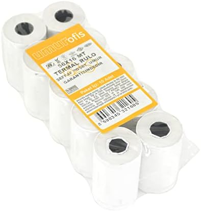 Mopak 56x16 mt 10lu Paket Termal Pos Rulosu