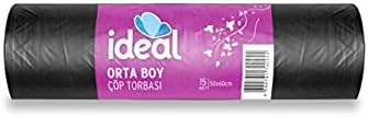 Alternative view of İdeal Orta Boy 15'li Çöp Torbası