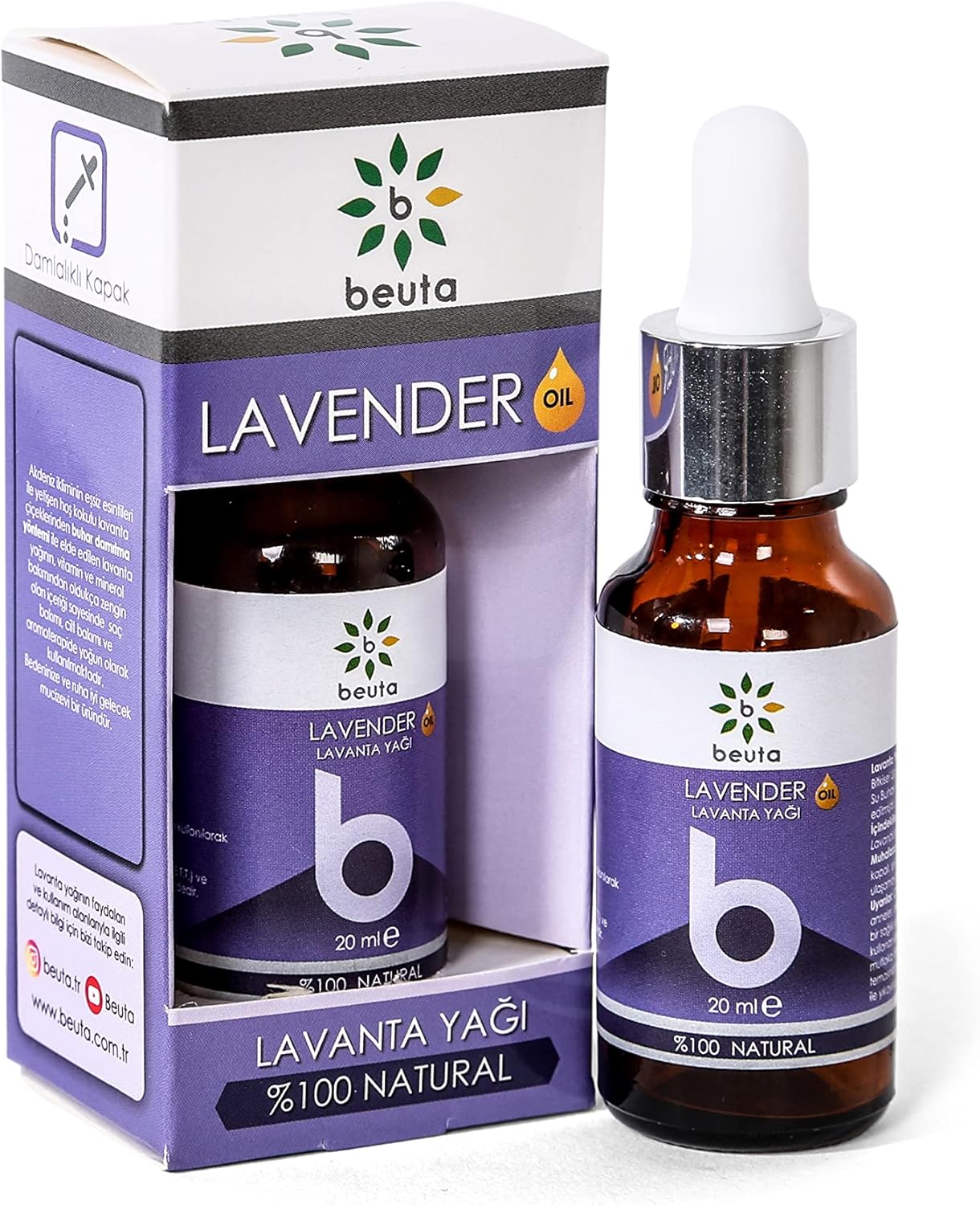 Beuta Lavanta Yağı% 100 Doğal 20 ml