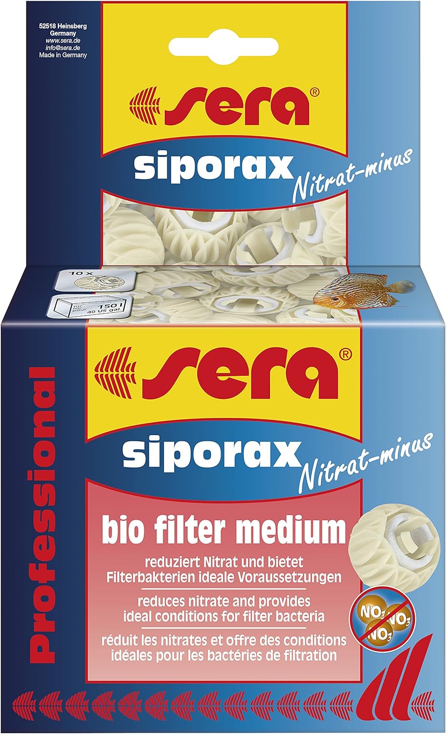 Alternative view of sera siporax nitrat-minus Pro. 500 ml