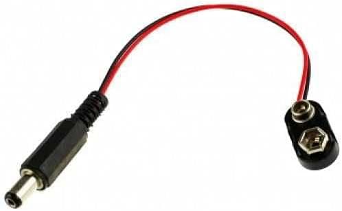 Alternative view of 9 V Pil Barrel Dönüştürücü Kablo - 9 V to DC Barrel Adapter