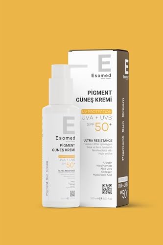 Hassas Ciltler İçin Yüksek Korumalı Leke Karşıtı Pigment Güneş Kremi Uva Uvb Spf50 150 Ml