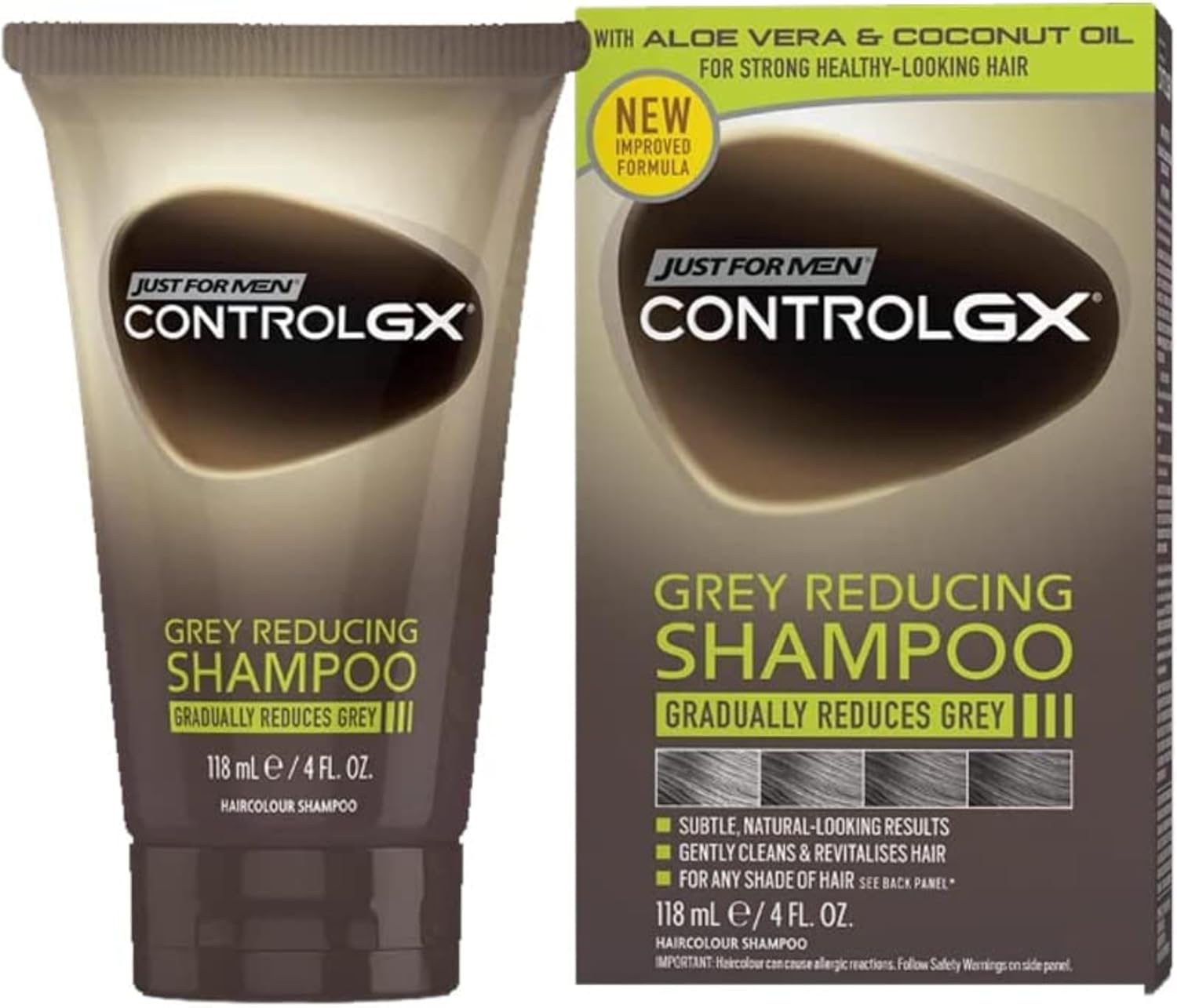 JUST FOR MEN Control GX Saç Gri Azaltıcı Şampuan