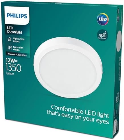 Magneos Yuvarlak Tavan Lambası 12W 1350 Lumen 4000K Gün Işığı (21 cm)