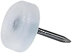 Çivili Masa Zemin Koruyucu Plastik Şeffaf Beyaz 25'li Çap 16 mm