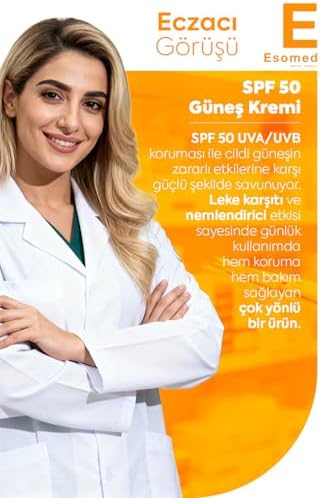 Yüksek Koruyucu Nemlendirici Spf50 Uva Uvb Leke Bırakmayan Yüz Vücut Güneş Kremi 100 ml