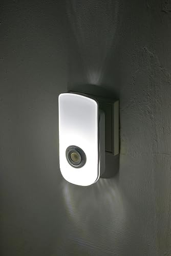 Led 50+40 Lümen El feneri Özellikli Sensörlü Gece Lambası