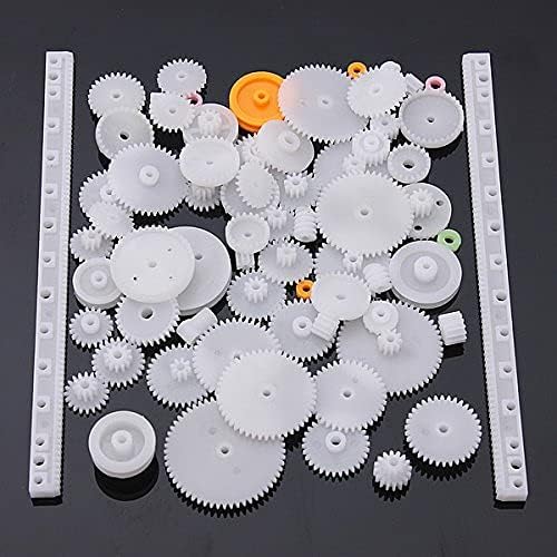 Alternative view of 75 Parça Plastik Dişli Çark Seti (DC Motor - DIY - Hobi Seti)