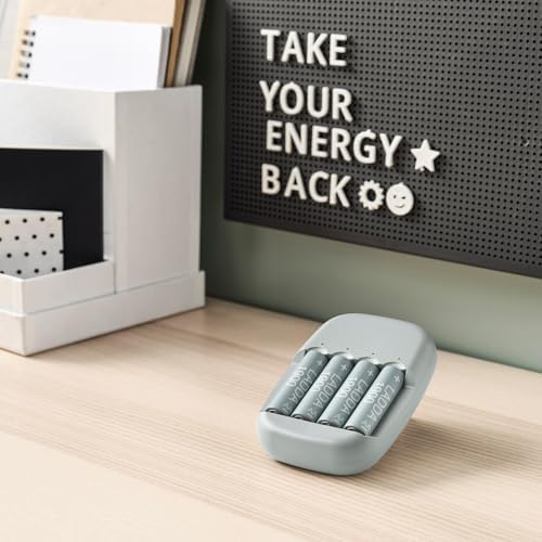 Şarj edilebilir pil, HR6 AA 1.2V, Pil kapasitesi: 1900 mAh.