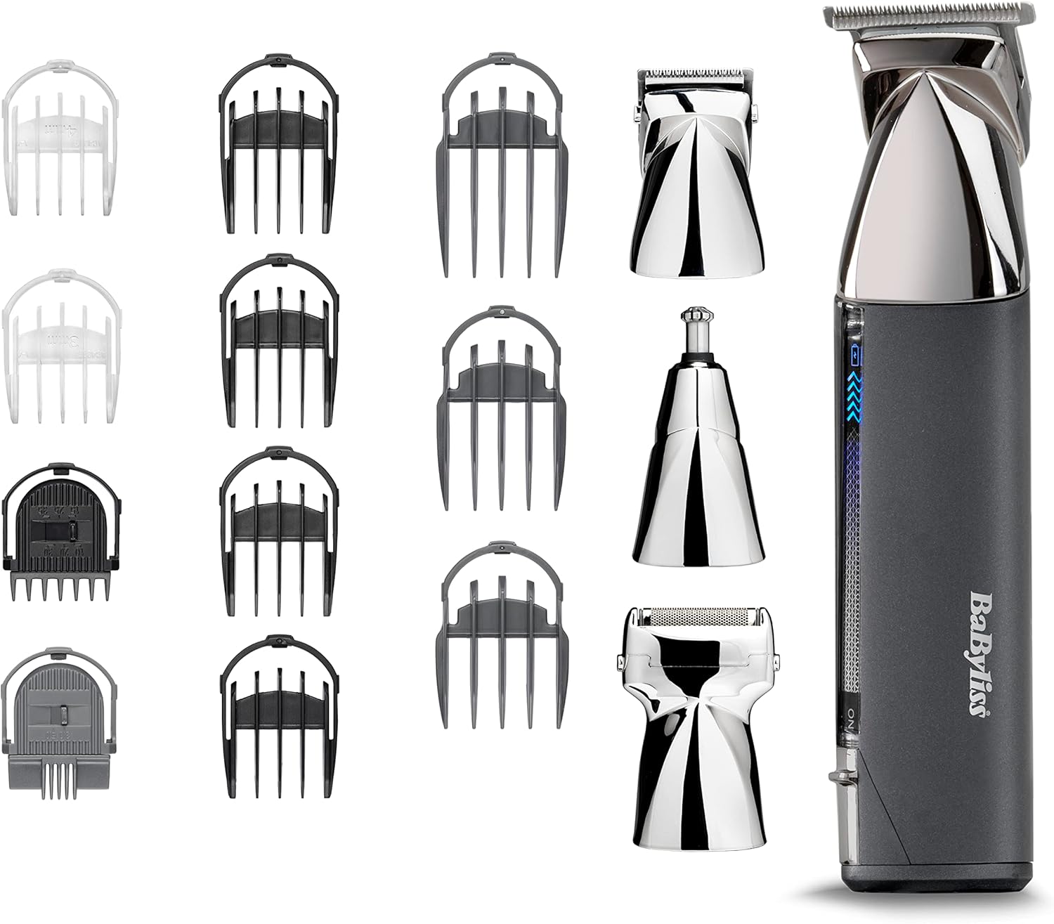 Babyliss Super X Metal 14 Başlıklı Lityum Yüz & Vücut Bakım Kiti - Mt996E