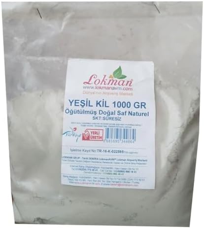 Alternative view of Yeşil Kil Öğütülmüş Doğal Saf Naturel 1000 Gr Paket