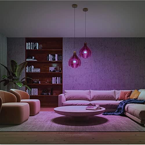 Alternative view of Hue Beyaz ve Renkli Ambiyans, E27 Akıllı LED Ampul, 75W Eşdeğeri, 75W, 1100 Lümen, Bluetooth Uyumlu, 2'li Paket, Alexa, Asistan ve Homekit ile Çalışır, Renkli Beyaz